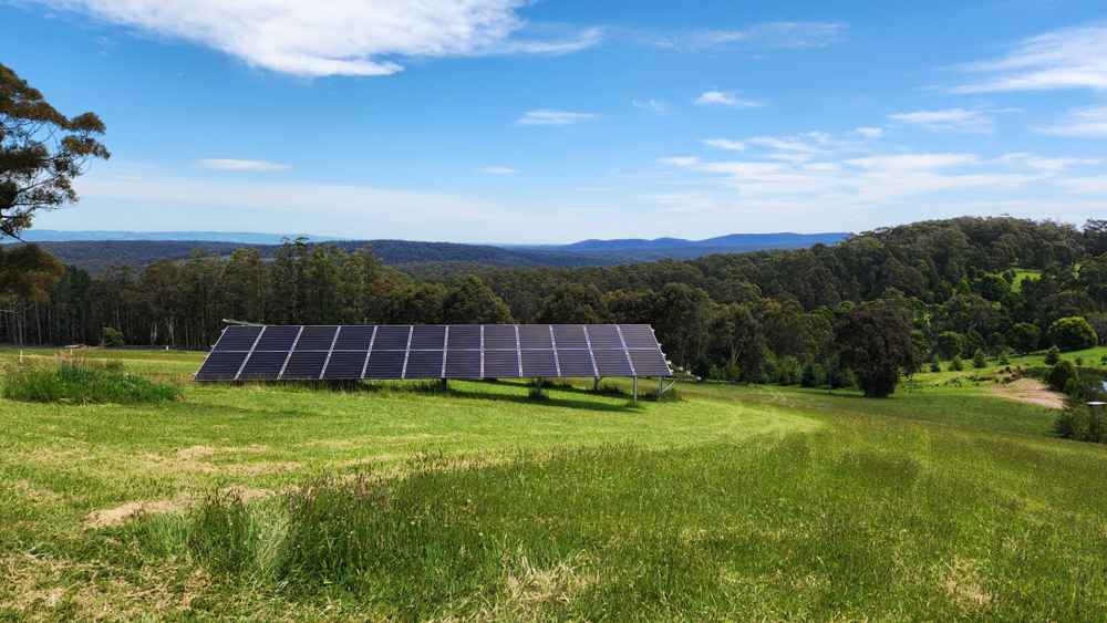 Installing a solar and battery array has reduced the cost of electricity and cut carbon dioxide emissions, as well as giving the Devesons a more secure and reliable electricity supply. 