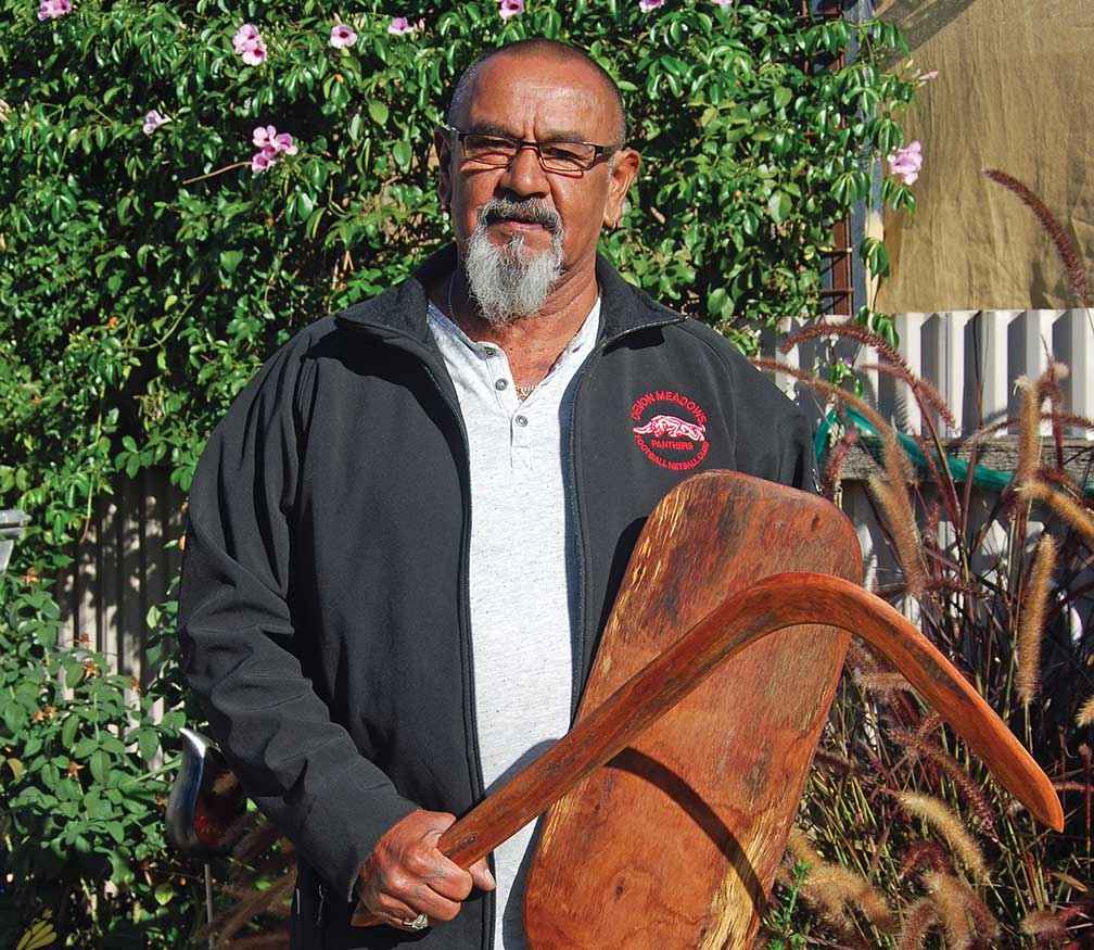 Educator and skilled bushman Allan Murray shared his Aboriginal heritage and knowledge of working with the Warby Range Landcare Group in one of the interviews.