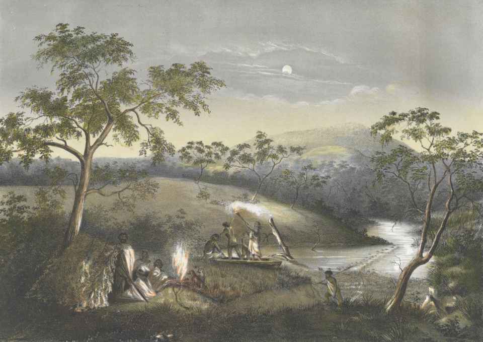 Aboriginal People Merri Ck 1864.jpg